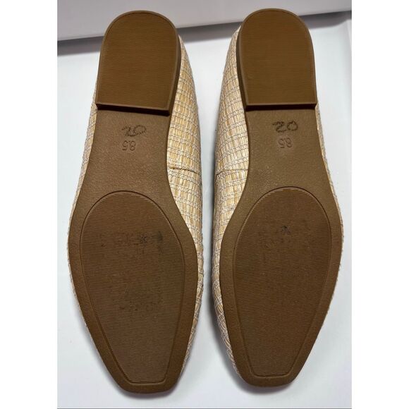 Steve Madden Seemly Bow Ballerina Flats Beige / Tan Size 8.5M - Picture 8 of 8